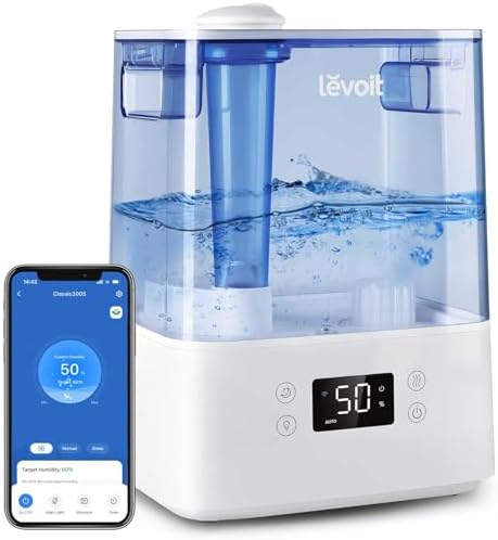 LEVOIT air purifier with 6L humidifier tank